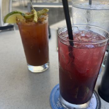 Nectar - Blueberry mojito and NECTAR-S BLOODY MARY - Breakfast & Brunch Near Me - Hilton Head Island, South Carolina