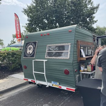 Black Rose Coffee - Exterior of coffee camper - Food Trucks Near Me - Overland Park, Kansas