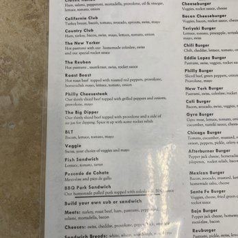 Rocket Burger & Subs - Menu part 1 - Burgers Near Me - Phoenix, Arizona Rocket Burger & Subs - Menu part 1 - Burgers Near Me - Phoenix, Arizona