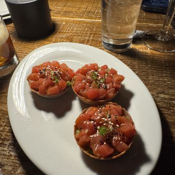 The Belfry - Ahi Tuna Poke Cups - Cocktail Bars Near Me - Kansas City, Missouri The Belfry - Ahi Tuna Poke Cups - Cocktail Bars Near Me - Kansas City, Missouri