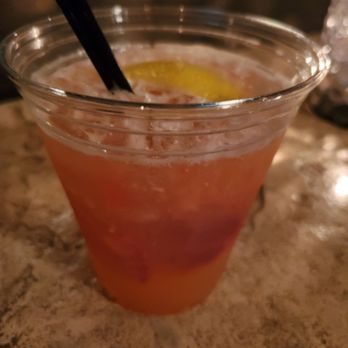 Tlur P'a Lounge - a drink in a plastic cup - Lounges Near Me - Albuquerque, New Mexico