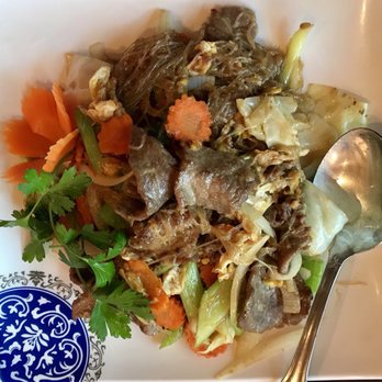 Arches Thai - Pad woon sen with beef - Thai Near Me - Moab, Utah Arches Thai - Pad woon sen with beef - Thai Near Me - Moab, Utah
