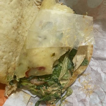 Tropical Smoothie Cafe - Huge piece of plastic close up - Juice Bars & Smoothies Near Me - Tallahassee, Florida