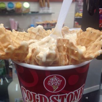 Cold Stone Creamery - Coffee ice cream with bananas in a waffle bowl. - Ice Cream & Frozen Yogurt Near Me - Phoenix, Arizona