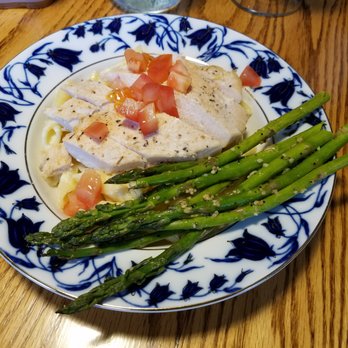 Cascade Creek Lodge - Chicken pasta, delicious. - Boat Charters Near Me - Sitka, Alaska