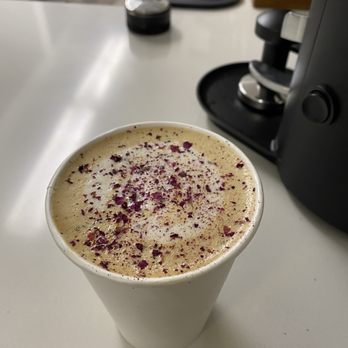 Artisan Cafe - Lavender cardamom latte - Coffee & Tea Near Me - New York, New York