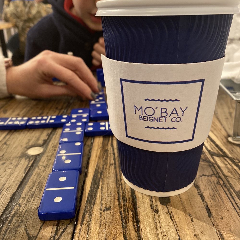 Mo'Bay Beignet - Play some dominoes while you wait - Coffee & Tea Near Me - Mobile, Alabama Mo'Bay Beignet - Play some dominoes while you wait - Coffee & Tea Near Me - Mobile, Alabama