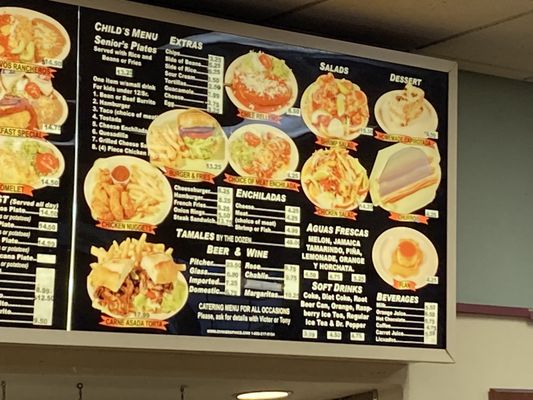 Menu photo 2 Los Sanchez Restaurant Garden Grove, CA Menu photo 2 Los Sanchez Restaurant Garden Grove, CA