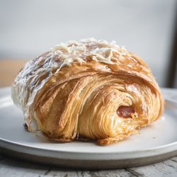 Boxx Coffee Roasters - Ham & Cheese Croissant.