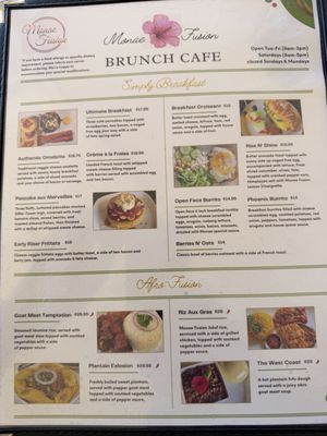 Menu photo 2 Monae Fusion Brunch Café Glendale, AZ