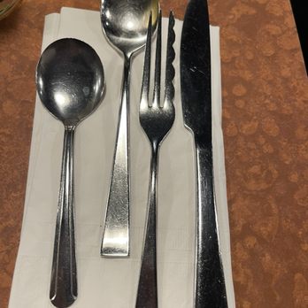 Akane Chaya - Unusual fork, eh? We asked if this was just a design or if it served a purpose. Staff didn't know either. - Japanese Near Me - Gardena, California Akane Chaya - Unusual fork, eh? We asked if this was just a design or if it served a purpose. Staff didn't know either. - Japanese Near Me - Gardena, California