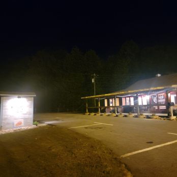 Almost On the Lake - a restaurant at night - American Near Me - Wilkesboro, North Carolina Almost On the Lake - a restaurant at night - American Near Me - Wilkesboro, North Carolina