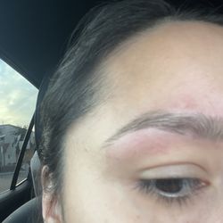 AZ Eyebrow Threading - That hole there is what she denied threading off