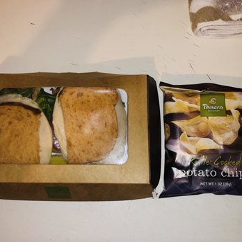 Panera Bread - Bacon Turkey Bravo Sandwich & Salty Chips - Sandwiches Near Me - Glendale, New York
