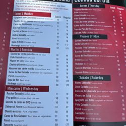 Lunch specials
