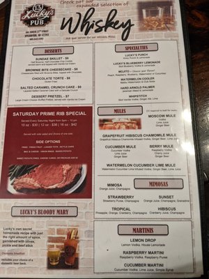 Menu photo 3 Lucky's 13 Pub Spearfish, SD Menu photo 3 Lucky's 13 Pub Spearfish, SD