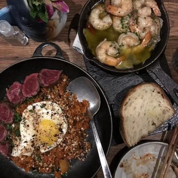 Osamil - Kimchi fried rice - a little too sweet; Gambas - absolute BOMB. - Korean Near Me - New York, New York Osamil - Kimchi fried rice - a little too sweet; Gambas - absolute BOMB. - Korean Near Me - New York, New York
