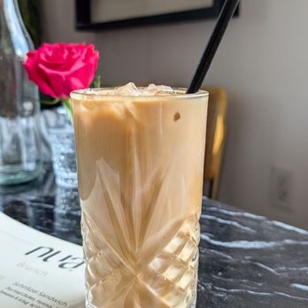 Nua - Iced Caramel latte - Middle Eastern Near Me - Beverly Hills, California Nua - Iced Caramel latte - Middle Eastern Near Me - Beverly Hills, California
