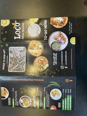 Menu photo 3 Loco Fresh Mexican Whitestown, IN