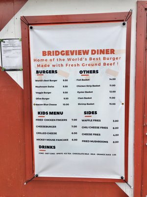 Menu photo 2 Bridgeview Diner Mackinaw City, MI Menu photo 2 Bridgeview Diner Mackinaw City, MI