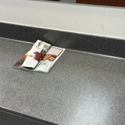 Trash on the floor