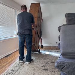 Hired Muscle Movers - Watch yer top, or get cropped! We are aware of the possibilities for damage. That's why we are the most careful movers in town.
