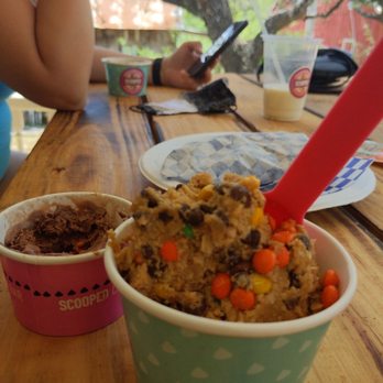 Scooped Cookie Dough Bar - Monster Cookie Dough Bowl - Desserts Near Me - San Antonio, Texas Scooped Cookie Dough Bar - Monster Cookie Dough Bowl - Desserts Near Me - San Antonio, Texas