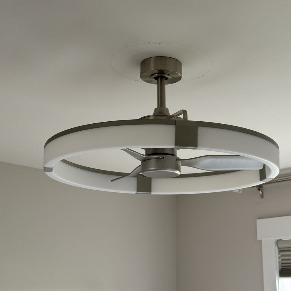 Handy Yurii - New ceiling fan and light installed - Handyman Near Me - Auburn, Washington Handy Yurii - New ceiling fan and light installed - Handyman Near Me - Auburn, Washington