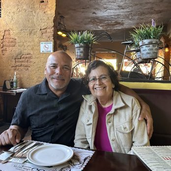 La Forchetta - Oscar (my son-in-law) and me (Rosemarie) celebrating my 71st bay Aug 30 2025. - Italian Near Me - Ensenada, BCN