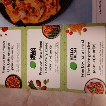 Hello Fresh - More promo paper - Food Delivery Services Near Me