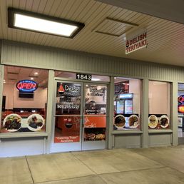 Exterior outside entrance of Delish Teriyaki - Outside the restaurant - Ontario, California Exterior outside entrance of Delish Teriyaki - Outside the restaurant - Ontario, California
