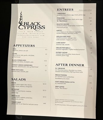 The Black Cypress by null