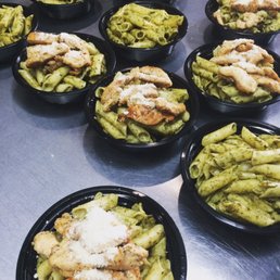 Quinoa Pesto Pasta with Chicken