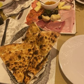 La Canonica - Exquisite Focaccia - the tagliere was a little lacking, but the prosciutto was really good! - Italian Near Me - Rome, RM