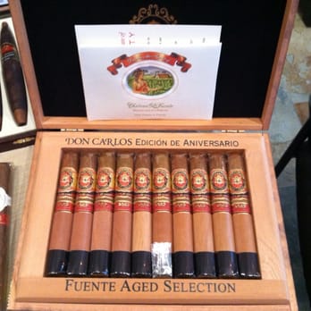 Vitola Fine Cigars - Mountain Brook - Some rare Fuente offerings at Vitola, the Don Carlos Edición de Aniversario. High dollar sticks, but excellent. - Tobacco Shops Near Me - Mountain Brook, Alabama