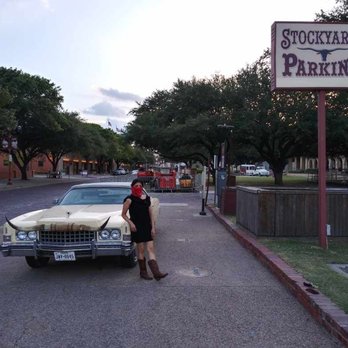 Fort Worth Stockyards - I like this photo prop so much. I  took a pic. - Landmarks & Historical Buildings Near Me - Fort Worth, Texas