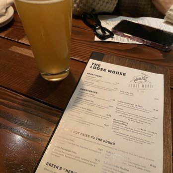 The Loose Moose - Manuel and beer - Sports Bars Near Me - Toronto, Ontario