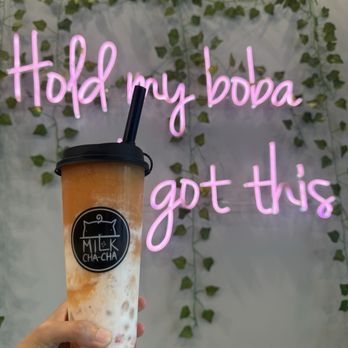 Milk Cha-Cha - Papaya Bloom - Bubble Tea Near Me - Charlotte, North Carolina