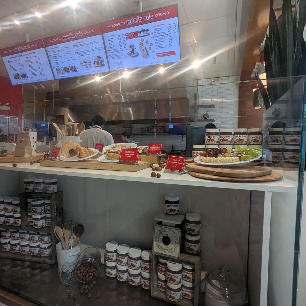 Nutella Cafe - Desserts Near Me - Chicago, Illinois Nutella Cafe - Desserts Near Me - Chicago, Illinois