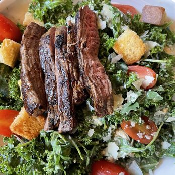 Not Watson's kitchen + Bar - Steak Kale Caesar - IG: @thegreenberggang - New American Near Me - Knoxville, Tennessee Not Watson's kitchen + Bar - Steak Kale Caesar - IG: @thegreenberggang - New American Near Me - Knoxville, Tennessee