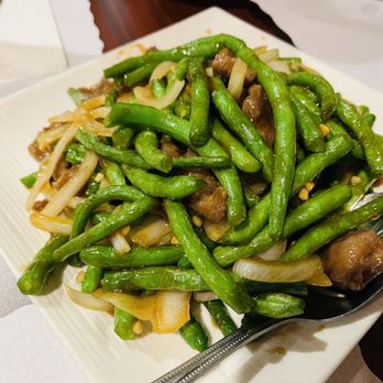 New Moon Restaurant - Beef with String Beans - Chinese Near Me - San Ramon, California