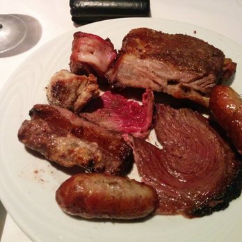 Fogo de Chão - Sampler of all the meat available. Don't worry, I finished like 3 plates of this. - Brazilian Near Me - Austin, Texas Fogo de Chão - Sampler of all the meat available. Don't worry, I finished like 3 plates of this. - Brazilian Near Me - Austin, Texas