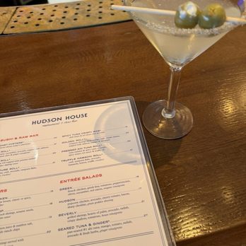 Hudson House - Blue cheese stuffed martini! - Cocktail Bars Near Me - Houston, Texas Hudson House - Blue cheese stuffed martini! - Cocktail Bars Near Me - Houston, Texas