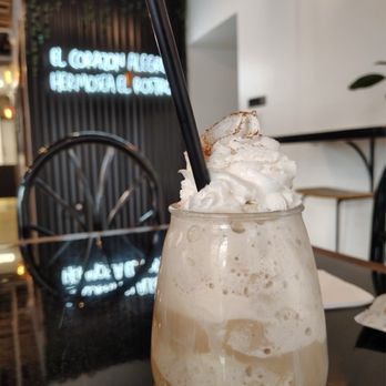 ROCAFE - The horchata frappe drink looks so cool the way it is decorated with the whip cream on top and interesting - Creperies Near Me - Milwaukee, Wisconsin ROCAFE - The horchata frappe drink looks so cool the way it is decorated with the whip cream on top and interesting - Creperies Near Me - Milwaukee, Wisconsin
