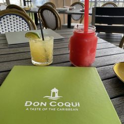 Don Coqui | Haverstraw - Margarita on the rocks and strawberry frozen margarita