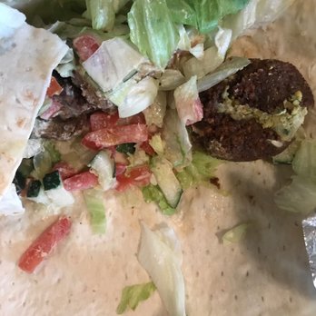 Oasis Kitchen - No sauce. Just watery lettuce and mushy tomatoes - Falafel Near Me - Oakland, California Oasis Kitchen - No sauce. Just watery lettuce and mushy tomatoes - Falafel Near Me - Oakland, California