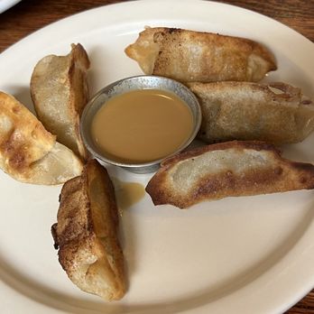 Dharma's Restaurant - Jackfruit potstickers. Loved these! - Vegetarian Near Me - Capitola, California