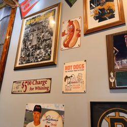 Shake N Dog - Sports memorabilia  wall