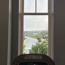 Washington Regional Total Spine Physical Therapy - View from an elliptical machine.