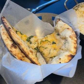 Maharaja Royal Bites - Garlic Cheese Naan - Indian Near Me - Reno, Nevada